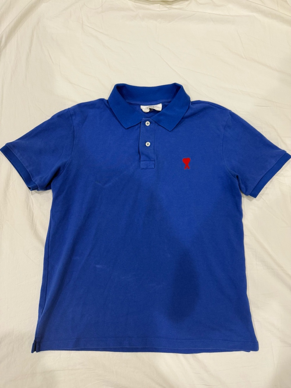 Ami Paris Royal Blue Polo